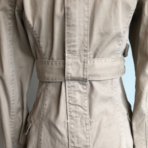 Miss sixty 100% cotton trench coat. Size Xs - Picture 3 of 11